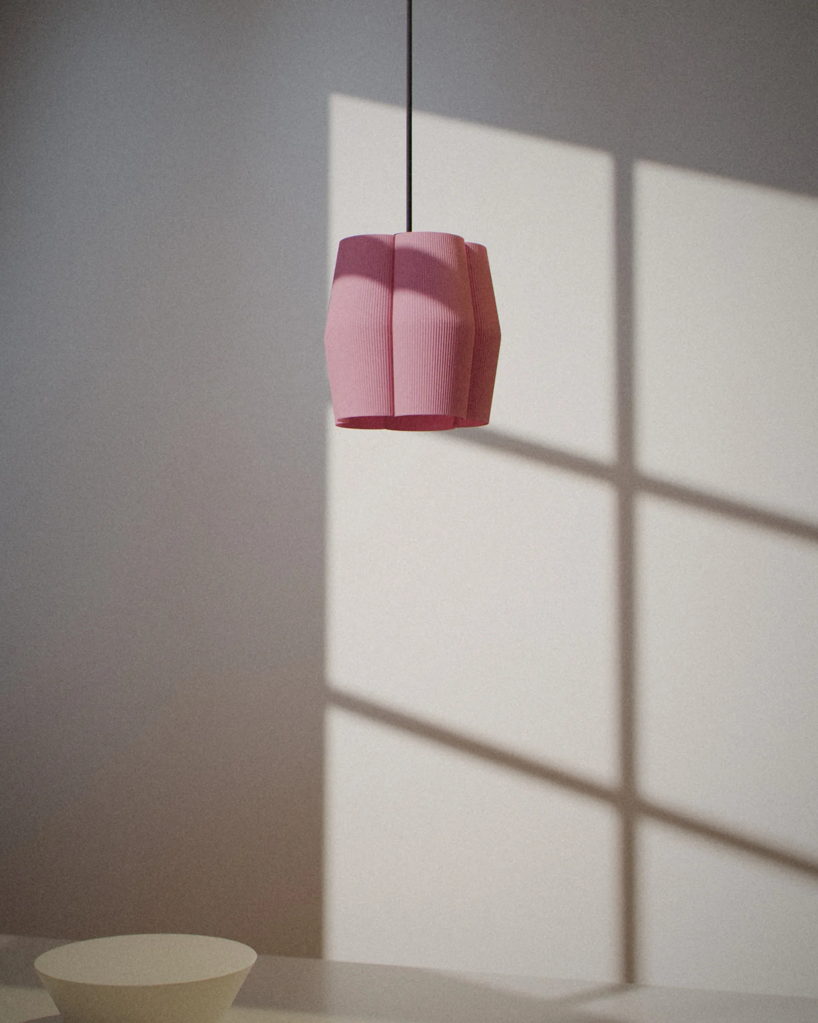 Kikyō by daylight, over the table.