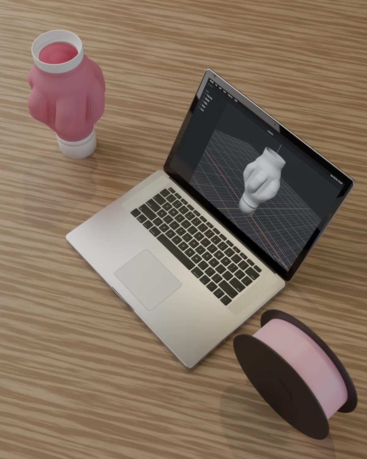 Chōchin - Designed in 3D